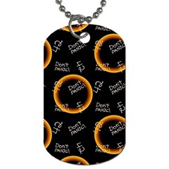 Abstract Pattern Background Dog Tag (two Sides)