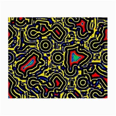 Background Graphic Art Small Glasses Cloth