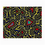 Background Graphic Art Small Glasses Cloth Front