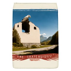  Us Ventag Eagles Travel Poster Graphic Style Redbleuwhite  Removable Flap Cover (s) by steakspro94