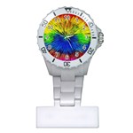 Colour Background Structure Lines Explosion Pop Plastic Nurses Watch Front