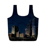 Skyline Brisbane Sunset Downtown Full Print Recycle Bag (M) Back