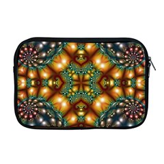 Background Abstract Fractal Annotation Texture Apple Macbook Pro 17  Zipper Case by Ravend