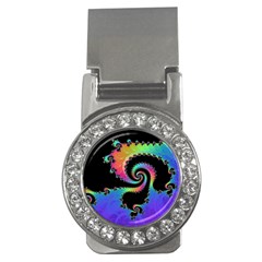 Fractal Spiral Vortex Swirl Whirlpool Math Money Clips (cz) 