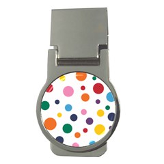 Polka Dot Money Clips (round) 