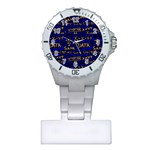 Art Pattern Design Background Graphic Plastic Nurses Watch Front