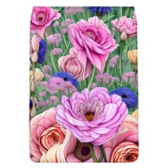 Broken And Budding Watercolor Flowers Removable Flap Cover (l) by GardenOfOphir