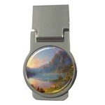 Marvelous Sunset Money Clips (Round)  Front