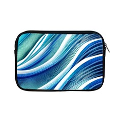 Blue Ocean Waves Apple Ipad Mini Zipper Cases by GardenOfOphir