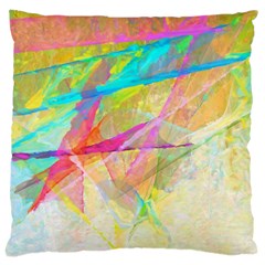 Abstract-14 Large Cushion Case (two Sides)