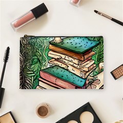 Sacred Mushroom Spell Charm Cosmetic Bag (medium)
