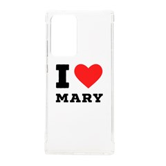 I Love Mary Samsung Galaxy Note 20 Ultra Tpu Uv Case by ilovewhateva