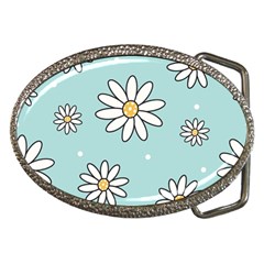 Art Floral Pattern Design Wallpaper Background Belt Buckles by Ravend