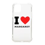 I love margaret iPhone 11 Pro 5.8 Inch TPU UV Print Case Front