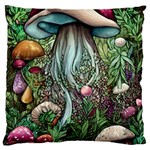 Craft Mushroom Large Premium Plush Fleece Cushion Case (One Side) Front