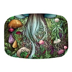 Craft Mushroom Mini Square Pill Box by GardenOfOphir