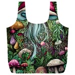 Craft Mushroom Full Print Recycle Bag (XXL) Front