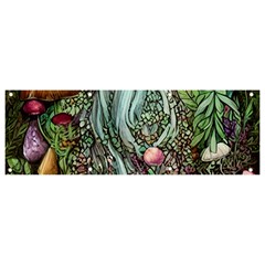 Craft Mushroom Banner And Sign 9  X 3 