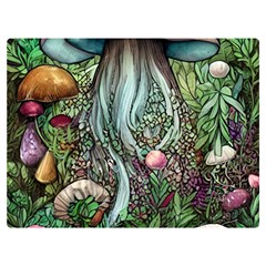 Craft Mushroom Premium Plush Fleece Blanket (extra Small) by GardenOfOphir