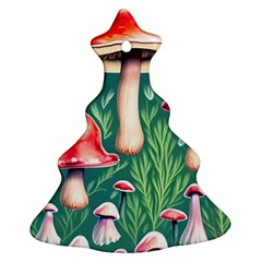 Forest Mushroom Fairy Garden Ornament (christmas Tree)  by GardenOfOphir