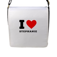 I Love Stephanie Flap Closure Messenger Bag (l) by ilovewhateva