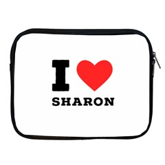 I Love Sharon Apple Ipad 2/3/4 Zipper Cases by ilovewhateva