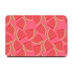 Watermelon Background Watermelon Wallpaper Small Doormat 24 x16  Door Mat
