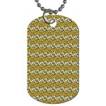 Pattern Dog Tag (Two Sides) Back