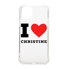 I Love Christine Iphone 11 Pro 5 8 Inch Tpu Uv Print Case by ilovewhateva