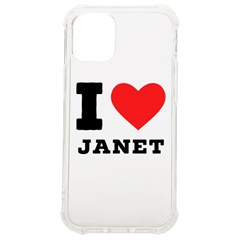 I Love Janet Iphone 12 Mini Tpu Uv Print Case	 by ilovewhateva