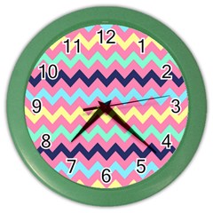 Pattern 114 Color Wall Clock