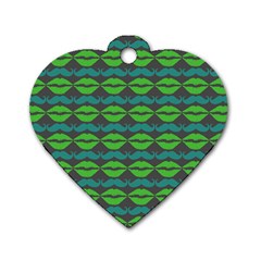 Pattern 179 Dog Tag Heart (one Side) by GardenOfOphir