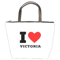 I Love Victoria Bucket Bag by ilovewhateva