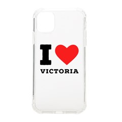 I Love Victoria Iphone 11 Tpu Uv Print Case by ilovewhateva