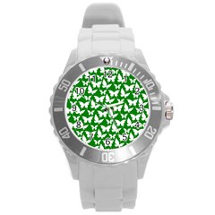Pattern 327 Round Plastic Sport Watch (l)
