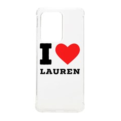 I Love Lauren Samsung Galaxy S20 Ultra 6 9 Inch Tpu Uv Case by ilovewhateva