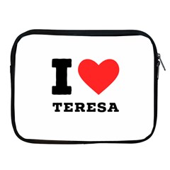 I Love Teresa Apple Ipad 2/3/4 Zipper Cases by ilovewhateva