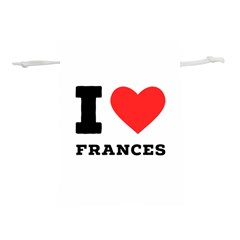 I Love Frances  Lightweight Drawstring Pouch (s) by ilovewhateva