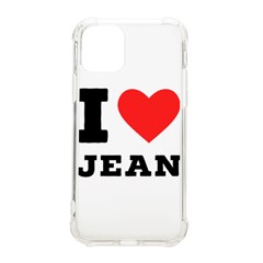 I Love Jean Iphone 11 Pro 5 8 Inch Tpu Uv Print Case by ilovewhateva