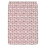Light Pink And White Owl Pattern Removable Flap Cover (L) Front