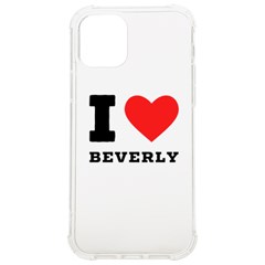 I Love Beverly Iphone 12/12 Pro Tpu Uv Print Case by ilovewhateva
