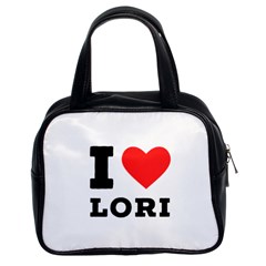 I Love Lori Classic Handbag (two Sides) by ilovewhateva