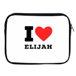 I love elijah Apple iPad 2/3/4 Zipper Cases Front