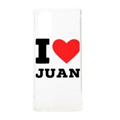 I Love Juan Samsung Galaxy Note 20 Tpu Uv Case by ilovewhateva