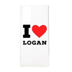 I Love Logan Samsung Galaxy Note 20 Tpu Uv Case by ilovewhateva