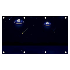 Alien Navi Banner And Sign 7  X 4 