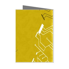 Background-0027 Mini Greeting Cards (pkg Of 8)