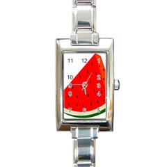 Fruit-01 Rectangle Italian Charm Watch