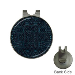 Geometric-art-003 Hat Clips With Golf Markers