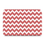 Coral Chevron Pattern Gifts Plate Mats 18 x12  Plate Mat